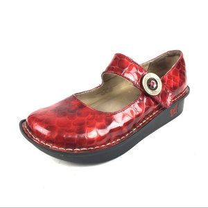 Alegria Paloma Mary Jane Comfort Shoe Sz 37 US 7.5